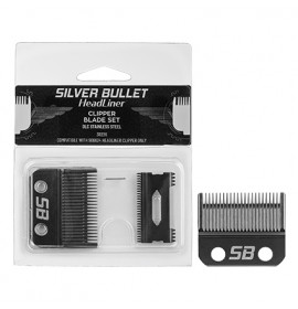 Silver Bullet Headliner Hair Clipper Blade Set