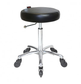 Joiken Turbo Stool Black Chrome Base