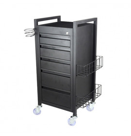 Joiken Midnight 5 Drawer Trolley