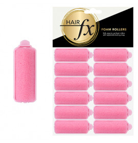 Hair FX Foam Rollers Small 22mm x 12pc
