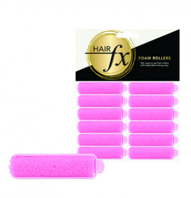 Hair FX Foam Rollers Mini 15mm x 12pc