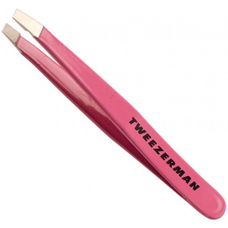 Tweezerman Mini Slant Tweezer Pink Flamingo