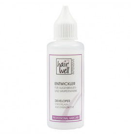 Hairwell Eyelash Eyebrow Tint Cream Developer 50ml