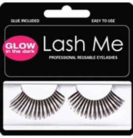 Lash Me Glow-In-The-Dark Black Eyelashes