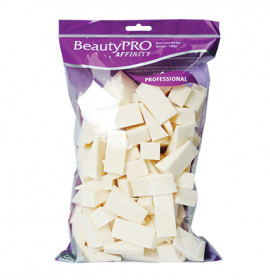 BeautyPRO Affinity Non-Latex Wedge Cosmetic Sponges, 100pk