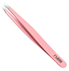 Rubis Classic Slant Pink Tweezer