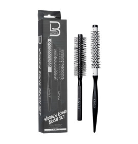 L3VEL3 Round Brush Set 2pc