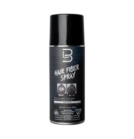 L3VEL3 Black Hair Fibre Spray