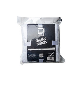 L3VEL3 Shaving Towel White 3pc