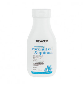 Beaver Coconut Oil & Quinoa Moisturising Shampoo 350ml
