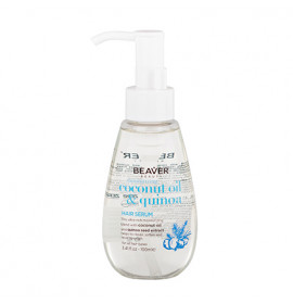 Beaver Coconut Oil and Quinoa Moisturising Hair Serum 100ml