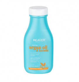 Beaver Argan Oil & Keratin Repairing Shampoo 60ml