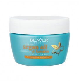 Beaver Argan Oil Keratin Hair Treatment Mask 250ml