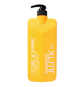 JustK Curl and Shine Shampoo 1000ml