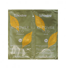 Echosline Ki-Power Veg Shampoo & Mask 15ml Sachet