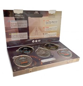 Hairgum Pomade Suitcase 5 Pieces Presenter