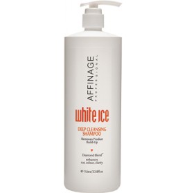 AFFINAGE WHITE ICE DEEP CLEANSING SHAMPOO 1LT