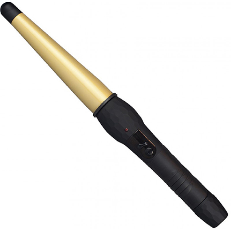 Silver Bullet Conical Curling Iron Gold Ceramic Large 19mm 32mm