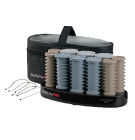 BaBylissPRO Ceramic Travel Hot Roller Set 10pc