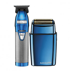 BaBylissPRO BlueFX Outliner Trimmer And Shaver Duo