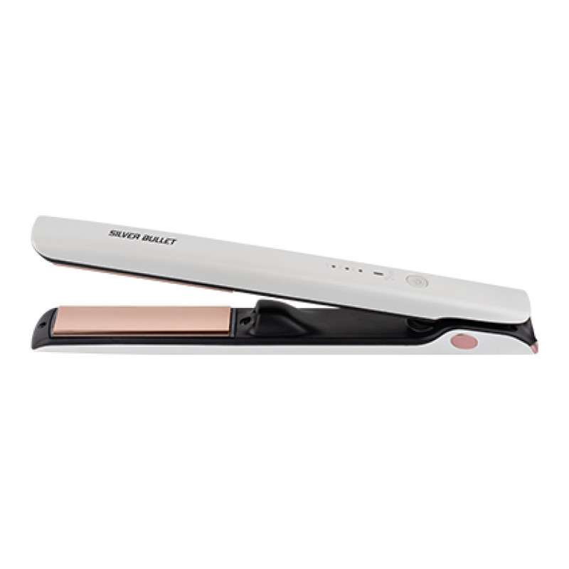 Silver Bullet PowerLine Hair Straightener White