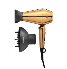 HH Simonsen Compact Hair Dryer Gold 
