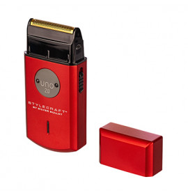 StyleCraft by Silver Bullet Uno 2.0 Single Foil Shaver Red