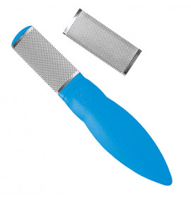 Credo Pop Art Callus Flat Rasp in Blue