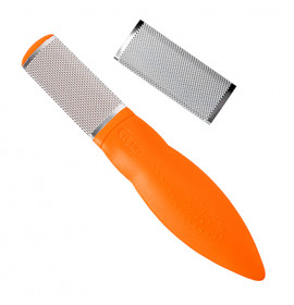  Credo Pop Art Callus Flat Rasp in Orange 