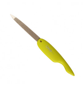 Credo Pop Art Sapphire Folding Nail File in Green 