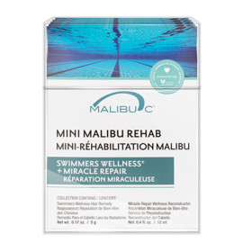 Malibu C Mini Malibu Rehab Swimmers Hair Treatment 12pc
