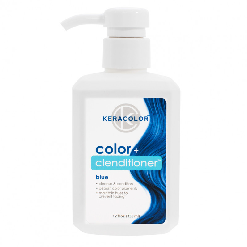 Keracolor Clenditioner Colour Shampoo Blue 355ml